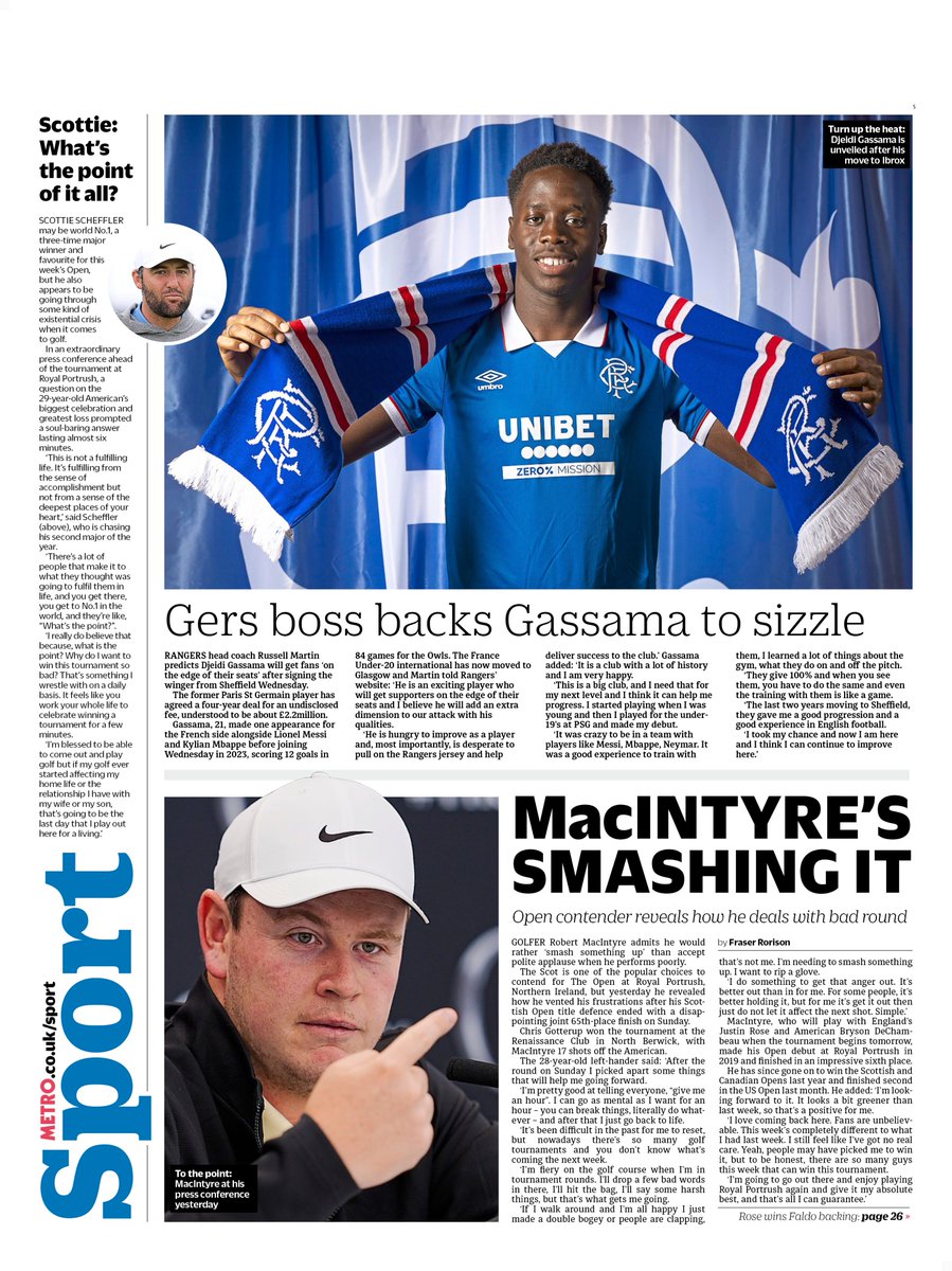 Wednesday's back page                                      

MacINTYRE'S 
SMASHING IT

Open contender reveals how he deals with bad round

#TomorrowsPapersToday #scotpapers #skypapers #BBCPapers