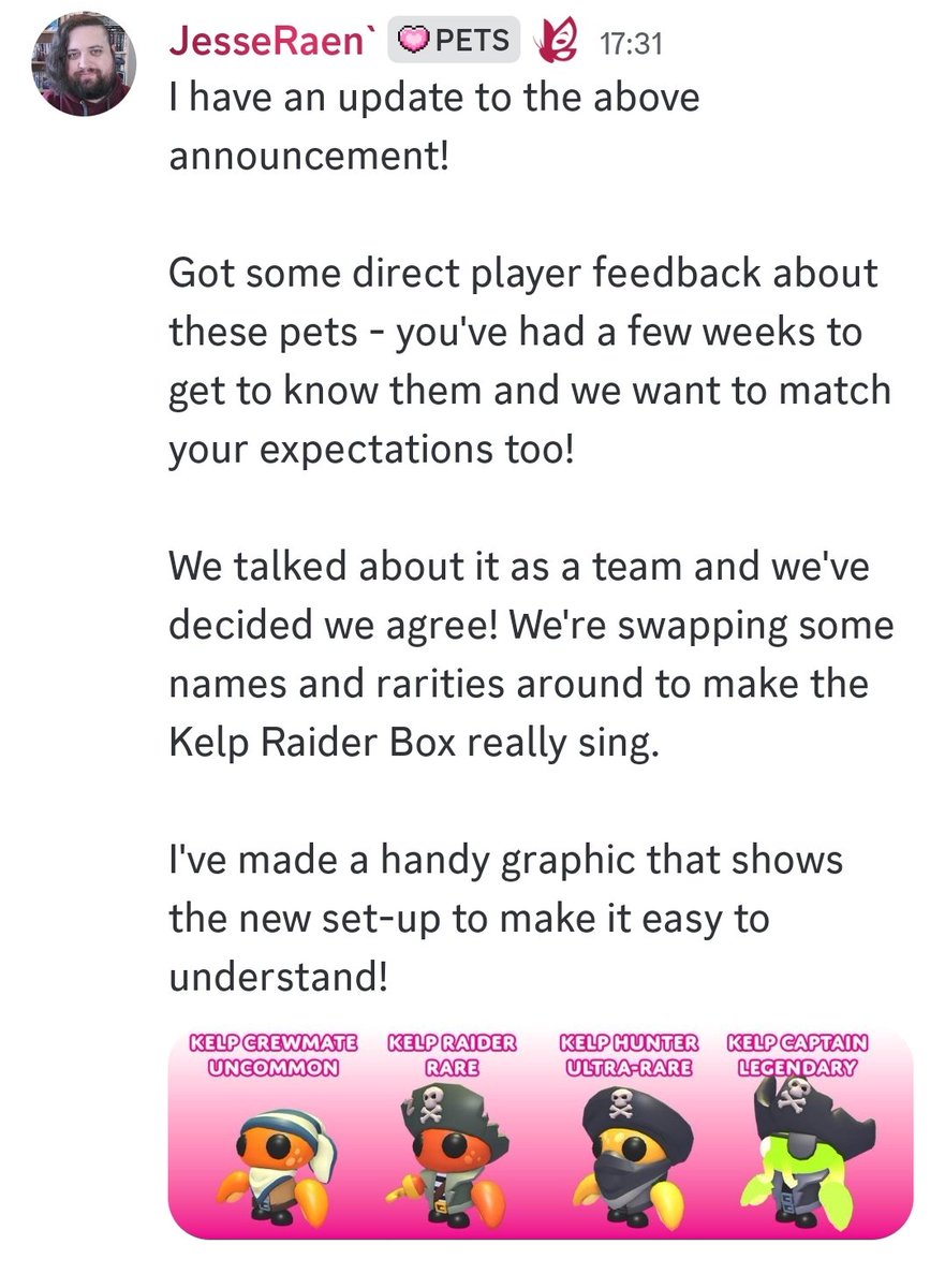 OceanlyandPanda's tweet image. Update to the info for Friday&apos;s update!