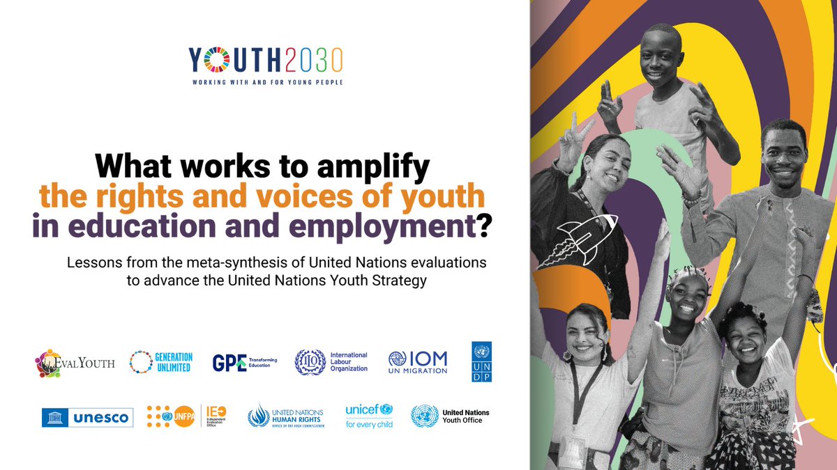 msegone's tweet image. How do we make sure 1.2 billion young people entering the job market in the next decade are #WorkLifeReady?

On #YouthSkillsDay, explore lessons from inter-agency evidence synthesis on amplifying the rights &amp;amp; voices of youth in education &amp;amp; employment

unfpa.org/what-works-amp…