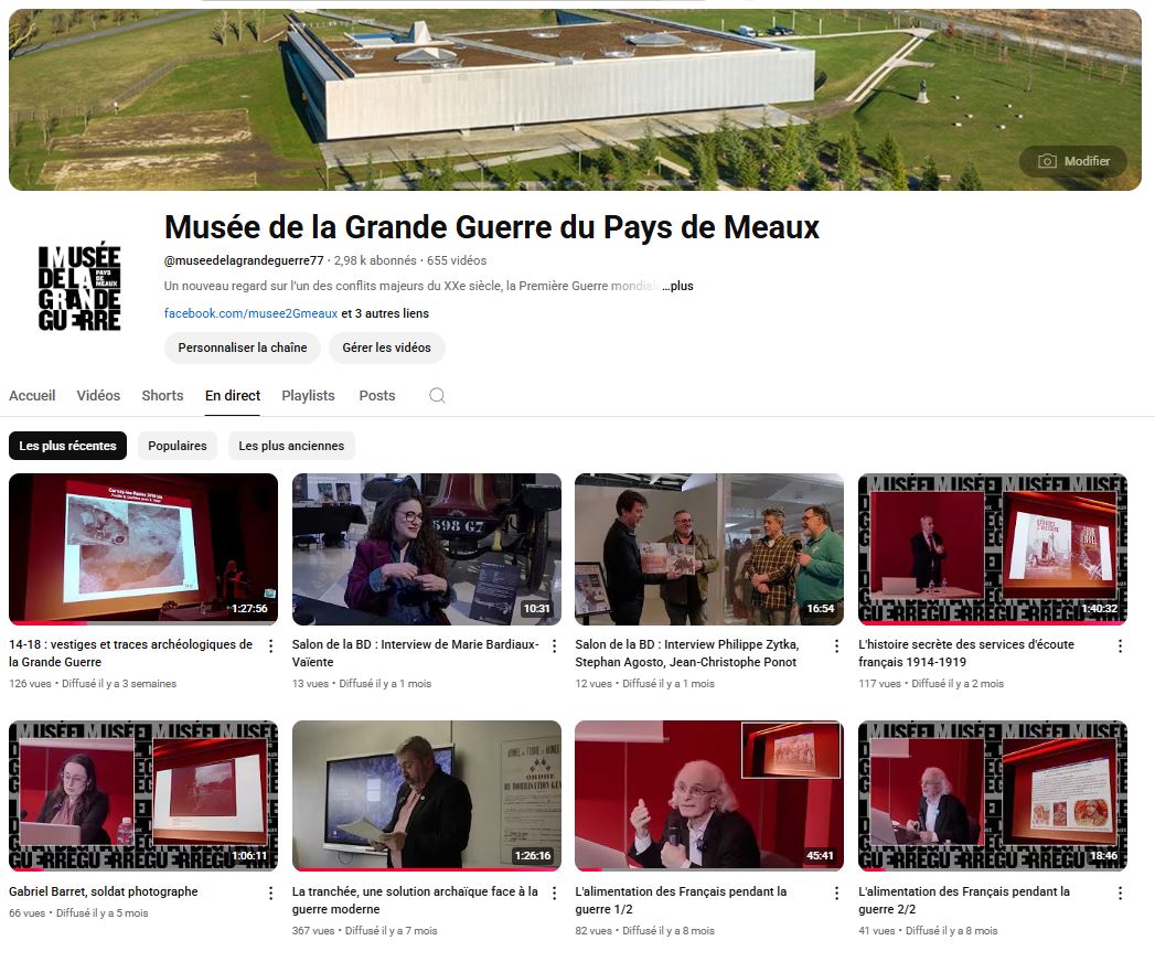 📺 [Replay] Vous avez manqué une de nos conférences cette année ?
Pas de panique ! 🎙️ Elles sont disponibles en replay sur notre chaîne YouTube
Plongez (ou replongez) dans les grandes thématiques :  l'archéologie, les chevaux, services d'écoute français…
youtube.com/@museedelagran…
