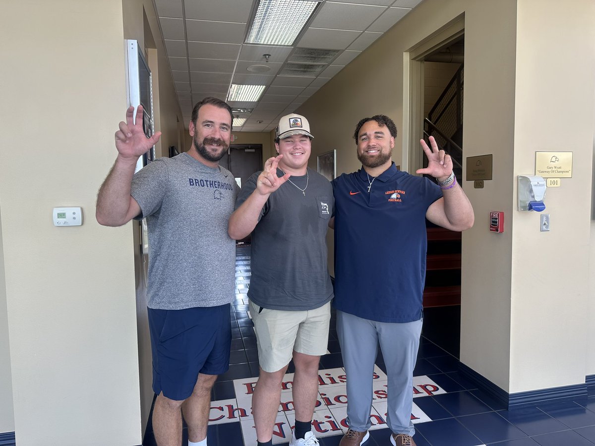 Jackson kirby (@jacksonk444) on Twitter photo Great visit today at <a href="/cnfootball/">Carson-Newman Football</a> with <a href="/Coach_Ray_/">Joe Ray</a> <a href="/covingtonfball/">Covington Football</a> <a href="/CSmithScout/">Chris Smith</a> <a href="/JRKirby1/">JR Kirby</a> Great visit today at <a href="/cnfootball/">Carson-Newman Football</a> with <a href="/Coach_Ray_/">Joe Ray</a> <a href="/covingtonfball/">Covington Football</a> <a href="/CSmithScout/">Chris Smith</a> <a href="/JRKirby1/">JR Kirby</a>