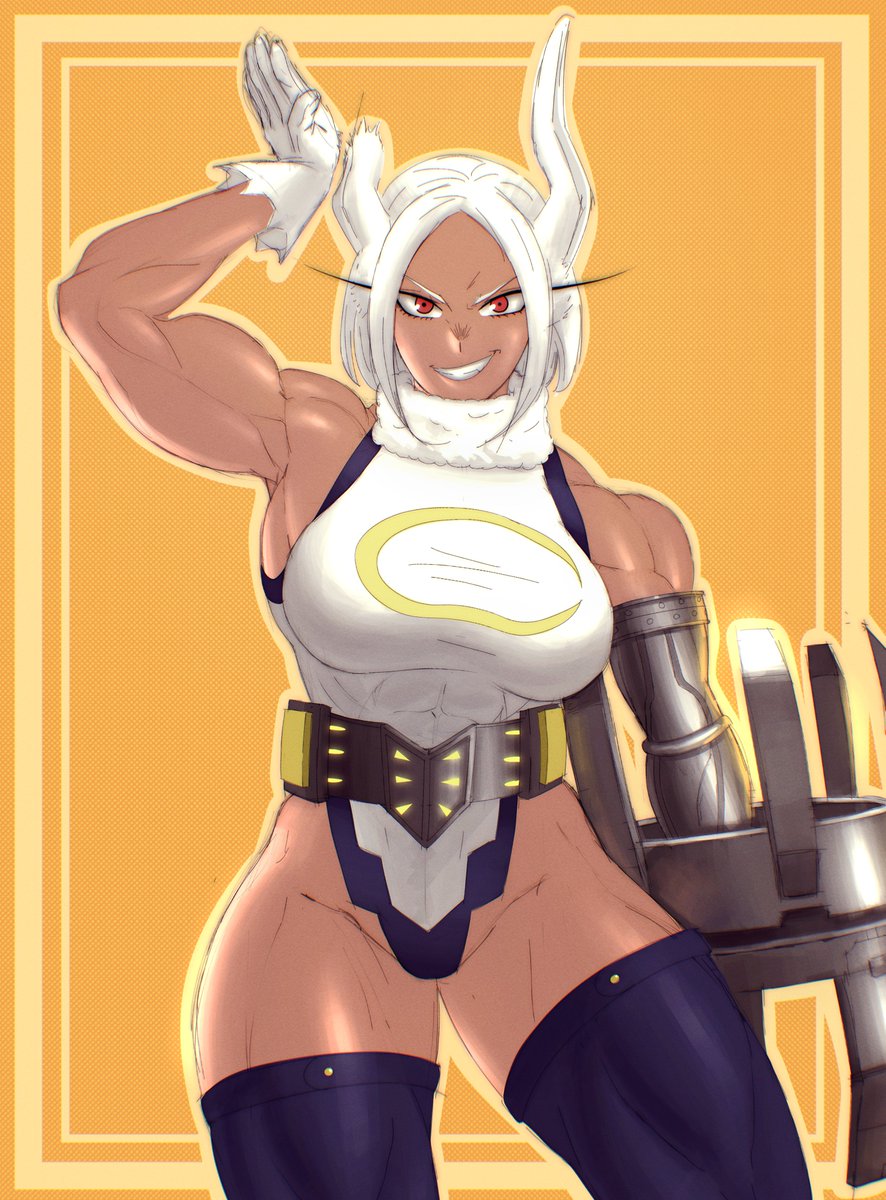 AstroVSpark's tweet image. Mirko (My Hero Academia)
