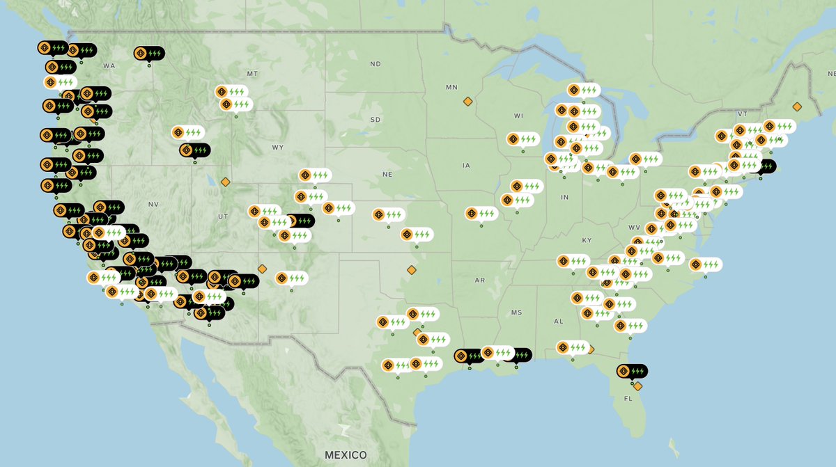 Rivian has launched a revamped Charging Experience page on its website at rivian.com/experience/cha…, featuring an updated Google Map with all current and upcoming Rivian Adventure Network sites.