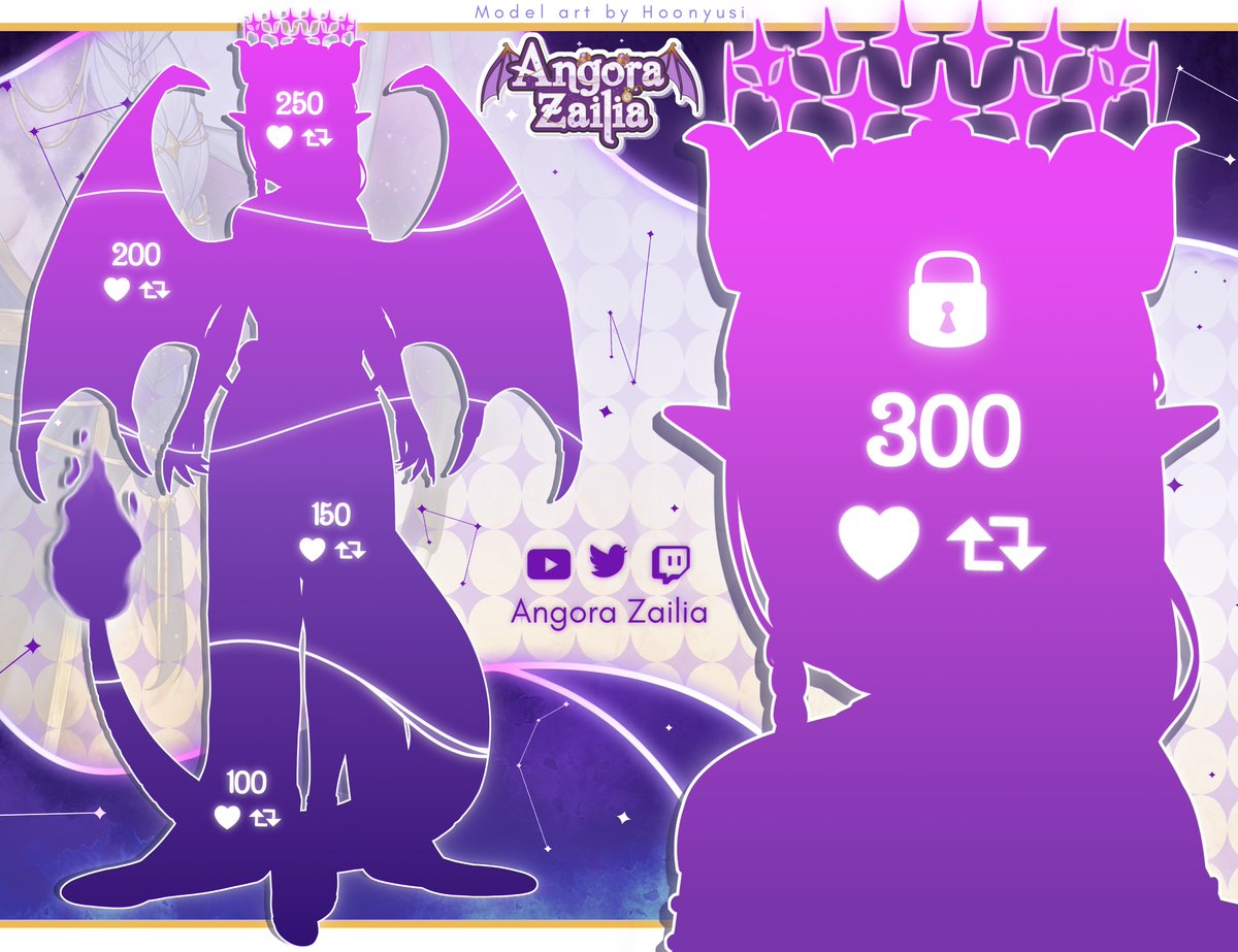 【🐲 2.0 MODEL REVEAL 🌌】

The space dragon has ascended into her newest form within the void...👑

♡ + ↺ to help unlock her!