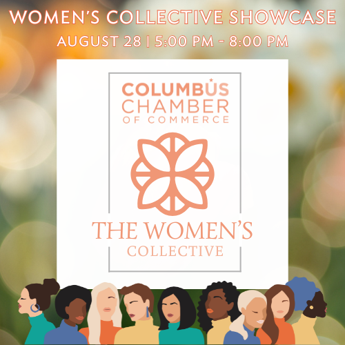 Explore the Women’s Collective Showcase at Overlook at Astor Park, presented by FCBank! 

✨ Celebrate women-led impact
🛍️ Explore local vendors
🤝 Build powerful connections
🌱 Leave inspired

Let’s grow together columbus.org/events/womens-…
#WomensCollective #ColumbusChamber