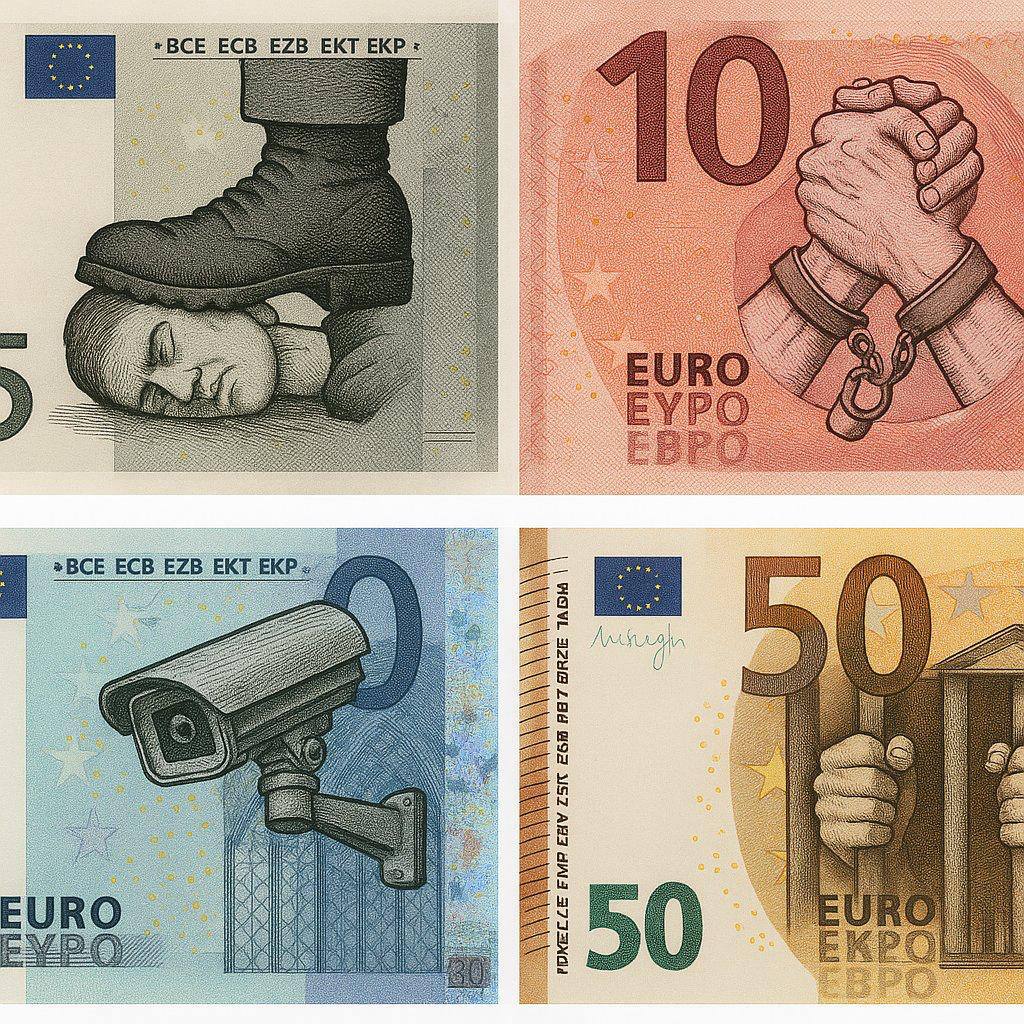 The new designs for the future EU banknotes are in, beautifully fitting the given assigned theme of "European culture".

Which one is your favorite?