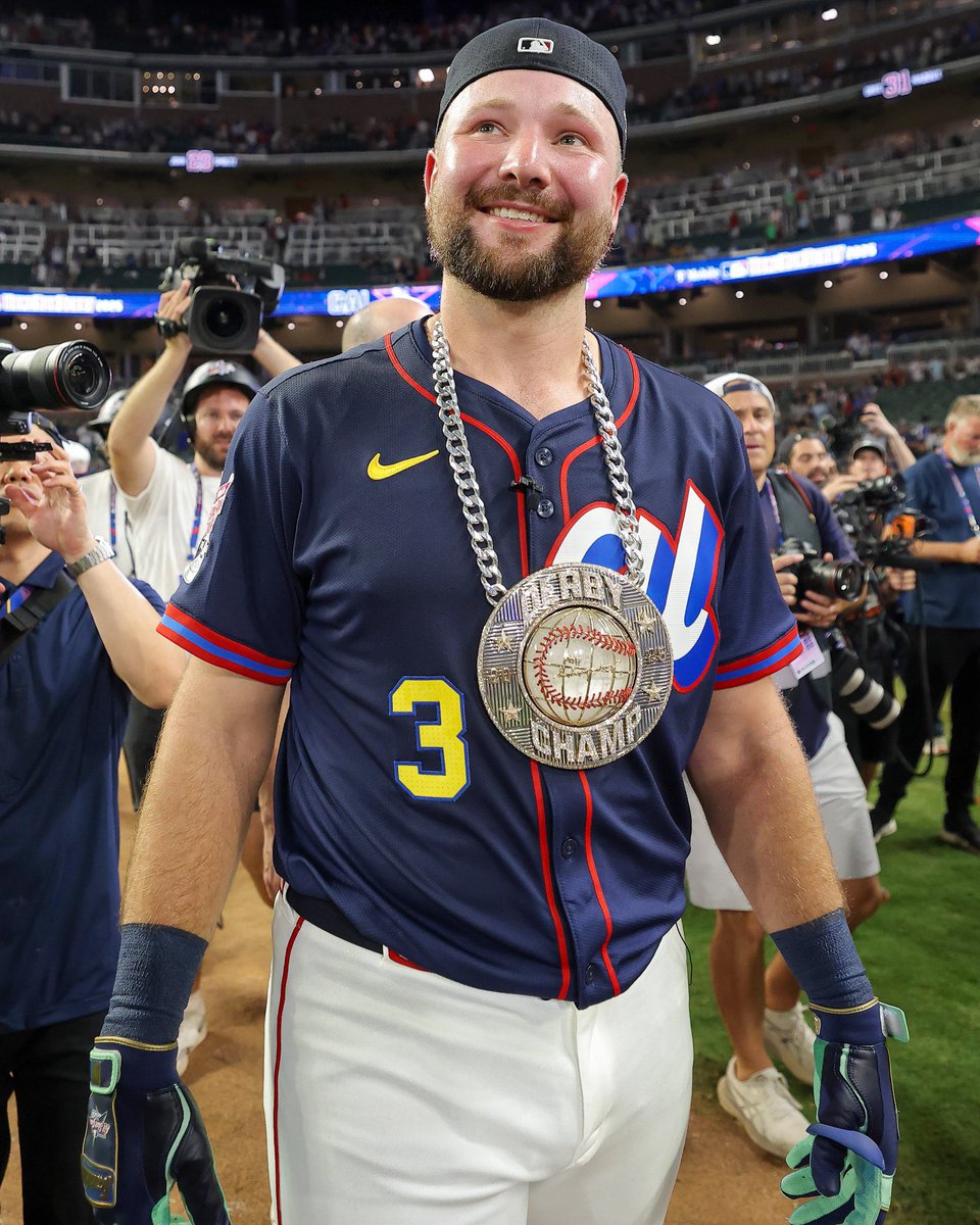 NCAABaseball's tweet image. That’s “Big Dumper the CHAMP” to 🫵😤🏆
2025 HR Derby Champ is none other than @FSUBaseball alum and current Seattle catcher, Cal Raleigh!!
#NCAABaseball x 📸 @Mariners