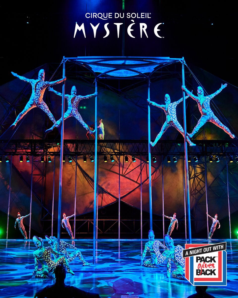 🎭 PACK gives BACK™ is hitting the Strip!

Be sure to snag your tickets early for a private performance of Mystère by Cirque du Soleil®--exclusively for PACK EXPO Las Vegas visitors.

Join in the excitement Sunday, September 28 at 7:00PM and prepare to be amazed by a spectacle