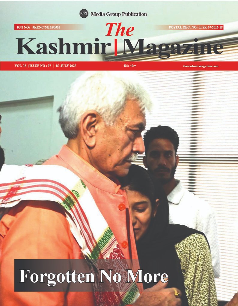 KNSKashmir's tweet image. Here's the #TheKashmirMagazine Month of July 2025 Read Full #EMagazine at👇
thekashmirmagazine.com/magazine/
@OfficeOfLGJandK
@CM_JnK