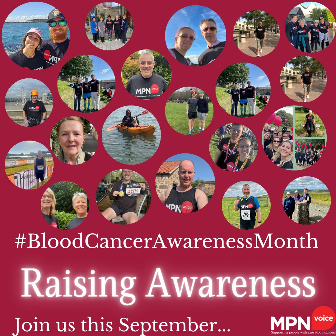 MPNVoice's tweet image. Raising Awareness — One Step at a Time 🌟 From bake sales and treks to abseils and heartfelt patient stories — your voices have echoed across the last year, and this image says it all.
As September approaches, we’re gearing up to launch the MPN Voice Walk to Support Challenge -…