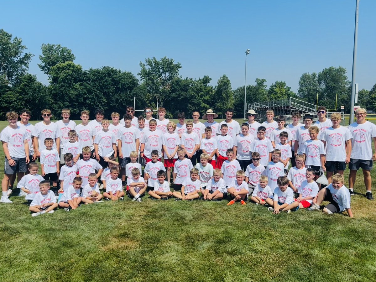 Jeff Richards (@jeffrichardsbhs) on Twitter photo It was a great day for Youth Football Camp! Thanks to all of my athletes who helped out. Parents of students K-3 if you missed the camp, your child can still sign up for our Saturday morning “Little Pirates” Flag Football Club during the HS regular season.
#FIGHTlikeaPIRATE
#EJ18 It was a great day for Youth Football Camp! Thanks to all of my athletes who helped out. Parents of students K-3 if you missed the camp, your child can still sign up for our Saturday morning “Little Pirates” Flag Football Club during the HS regular season.
#FIGHTlikeaPIRATE
#EJ18