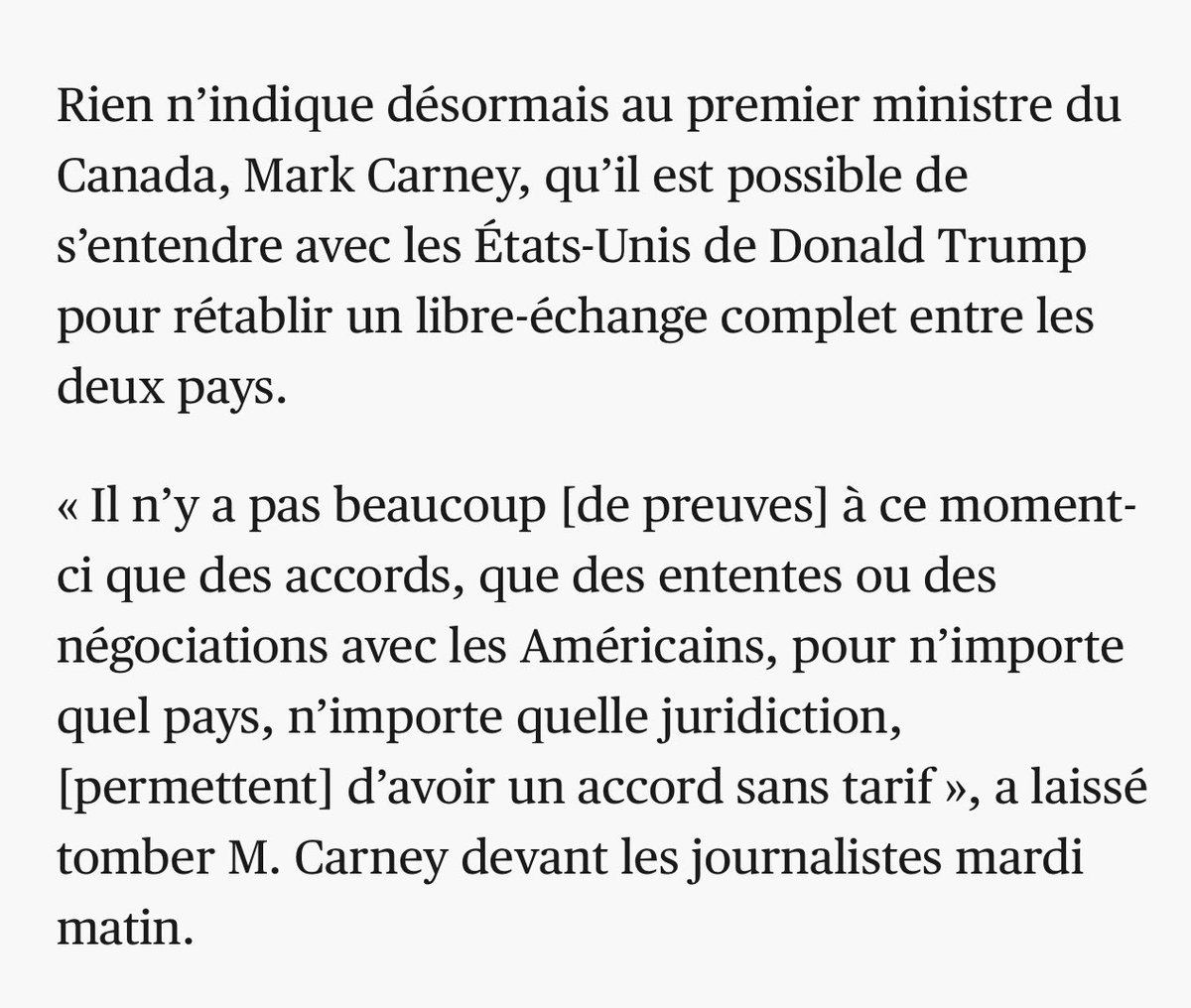 yfblanchet's tweet image. Je mentionne depuis l’élection qu’un futur accord commercial Canada-USA n’en sera pas un de «libre»-échange. Il faut tirer le meilleur parti de circonstances difficiles tant que la raison de prévaudra pas. Et établir les bonnes priorités, qui ne sont pas pétrolières.