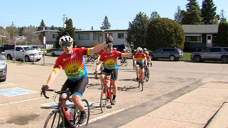 Group ride to honour Shane Kelly | STORY: ckpgtoday.ca/2025/07/11/hit… #copsforcancer #PrinceGeorge