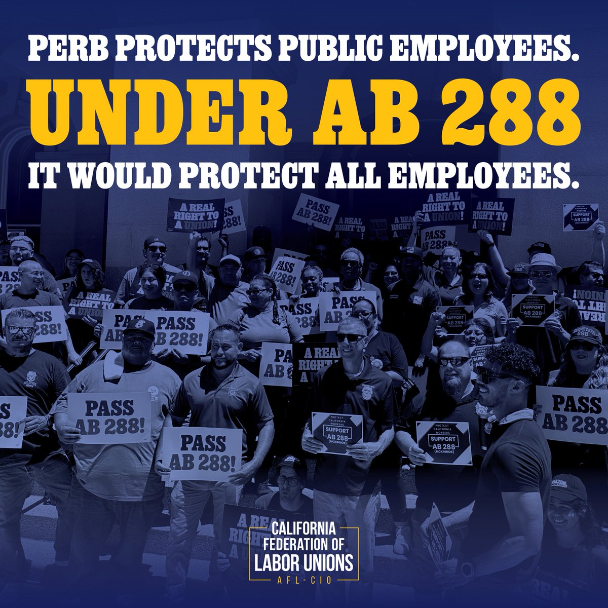 CaliforniaLabor's tweet image. What is the NLRB? Why does the PERB matter? Confused by all the acronyms? Let us explain it all to you, and why we need AB 288 to protect all California workers.
calaborfed.org/news-you-can-u…