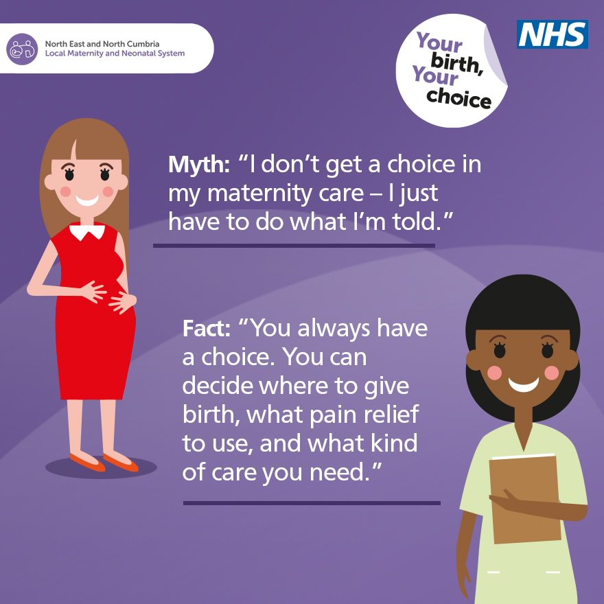 LMNS_NENC's tweet image. You always have a choice.
Your midwife or doctor might make recommendations to keep you and your baby safe.
You can say yes. You can say no. You can ask questions.
Find out more:
northernlms.org/our-work-2/per…