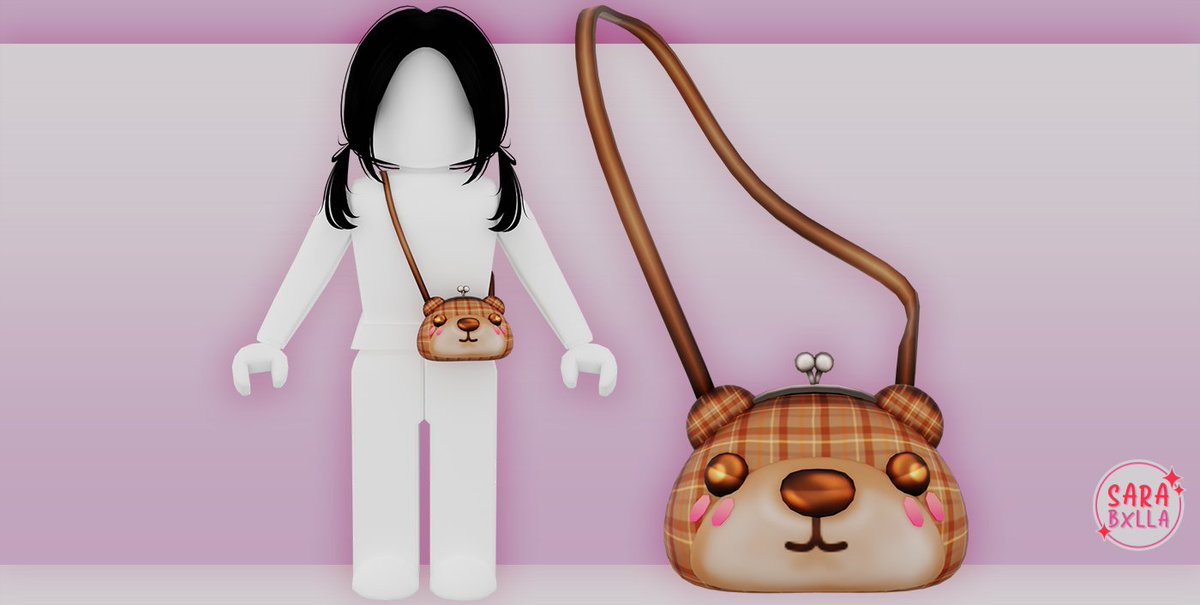 Kawaii Plaid Bear Bags 🐻

Available for blocky &amp; woman package.

✧ roblox.com/catalog?Keywor…

<a href="/Roblox/">Roblox</a> #Roblox #RobloxDev #RobloxUGC