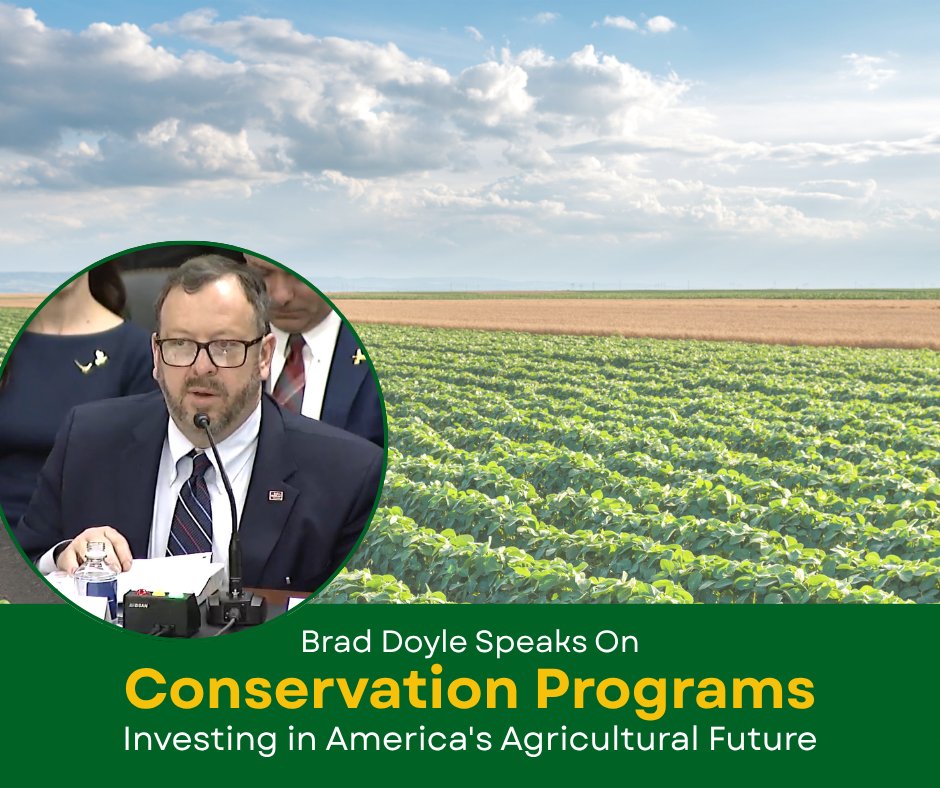 arkansassoybean's tweet image. ASA Chairman Brad Doyle testified before the U.S. Senate Ag Committee in D.C., sharing the challenges farmers face from costs to weather, and why strong conservation programs are critical to their success.
Read more: monkeylink.co/6d9ee9
#ArkansasProducers #Soybeans