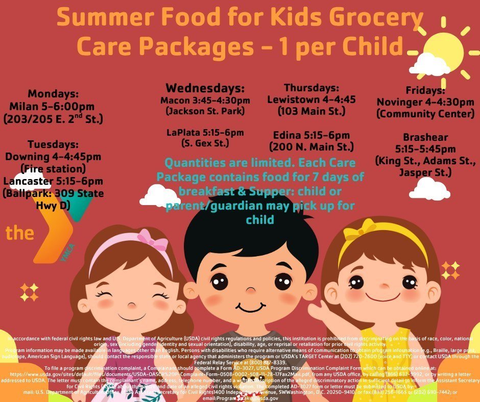 All Knox County families are encouraged to take part in these two wonderful programs! Both are free!