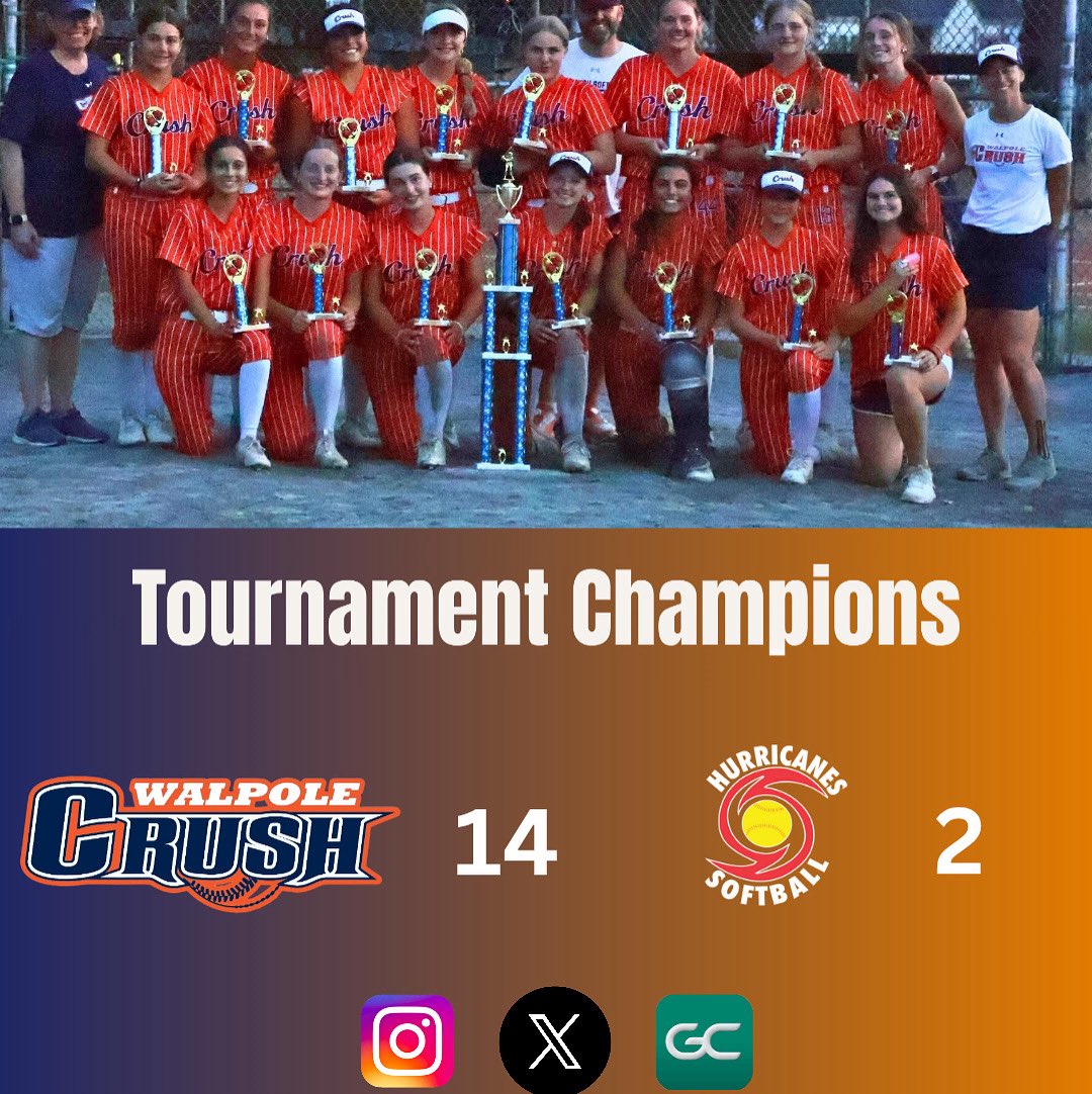 Walpole Crush 16U Showcase tweet media