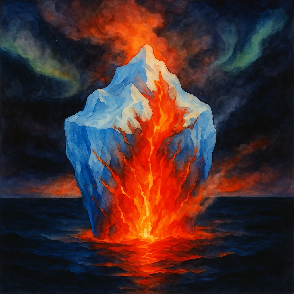 The-NFT-Home (@76wizardhat) on Twitter photo It's my honor to be included in the Mokart - Imaginary Creations curation.
The Happy Valley by <a href="/saucebook/">Mark Kelly</a>
The Iceberg That Dreamed of Fire
10.00 ꜩ
Mint: 1/1
🔗objkt.com/tokens/KT1VHox… It's my honor to be included in the Mokart - Imaginary Creations curation.
The Happy Valley by <a href="/saucebook/">Mark Kelly</a>
The Iceberg That Dreamed of Fire
10.00 ꜩ
Mint: 1/1
🔗objkt.com/tokens/KT1VHox…