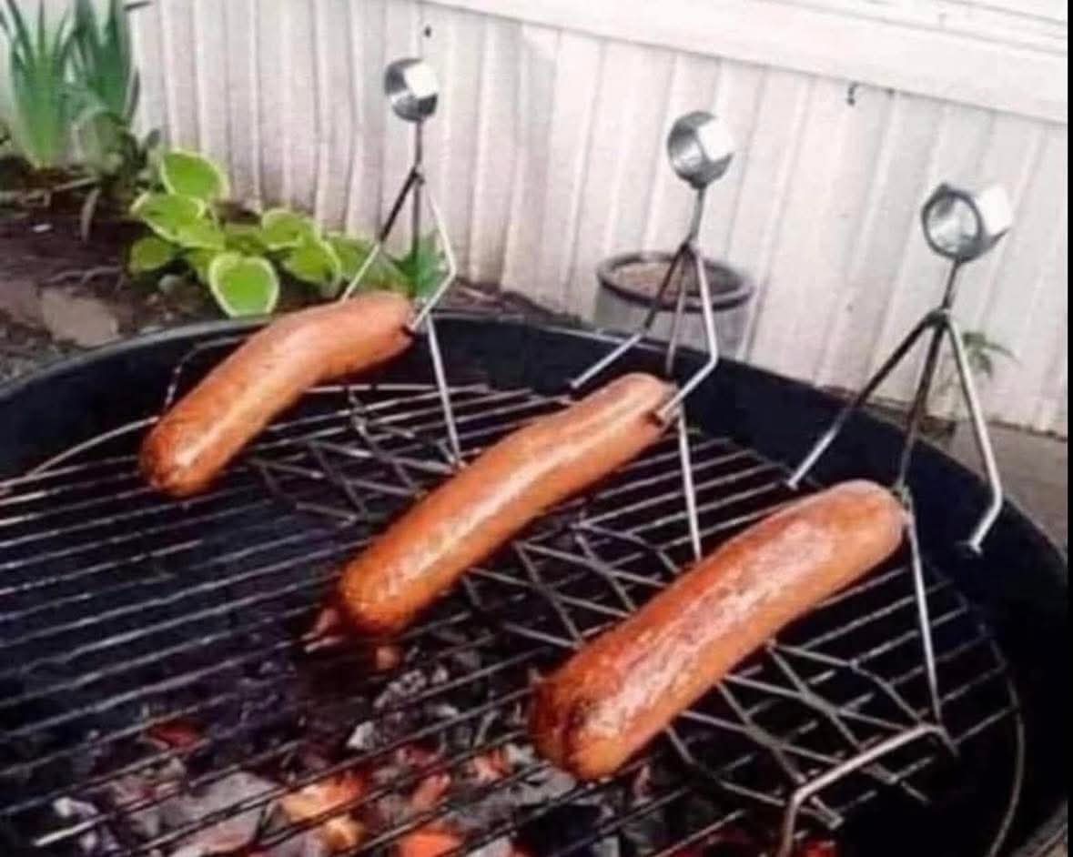 robertwlk's tweet image. And that&apos;s how I was banned from the school barbeque.