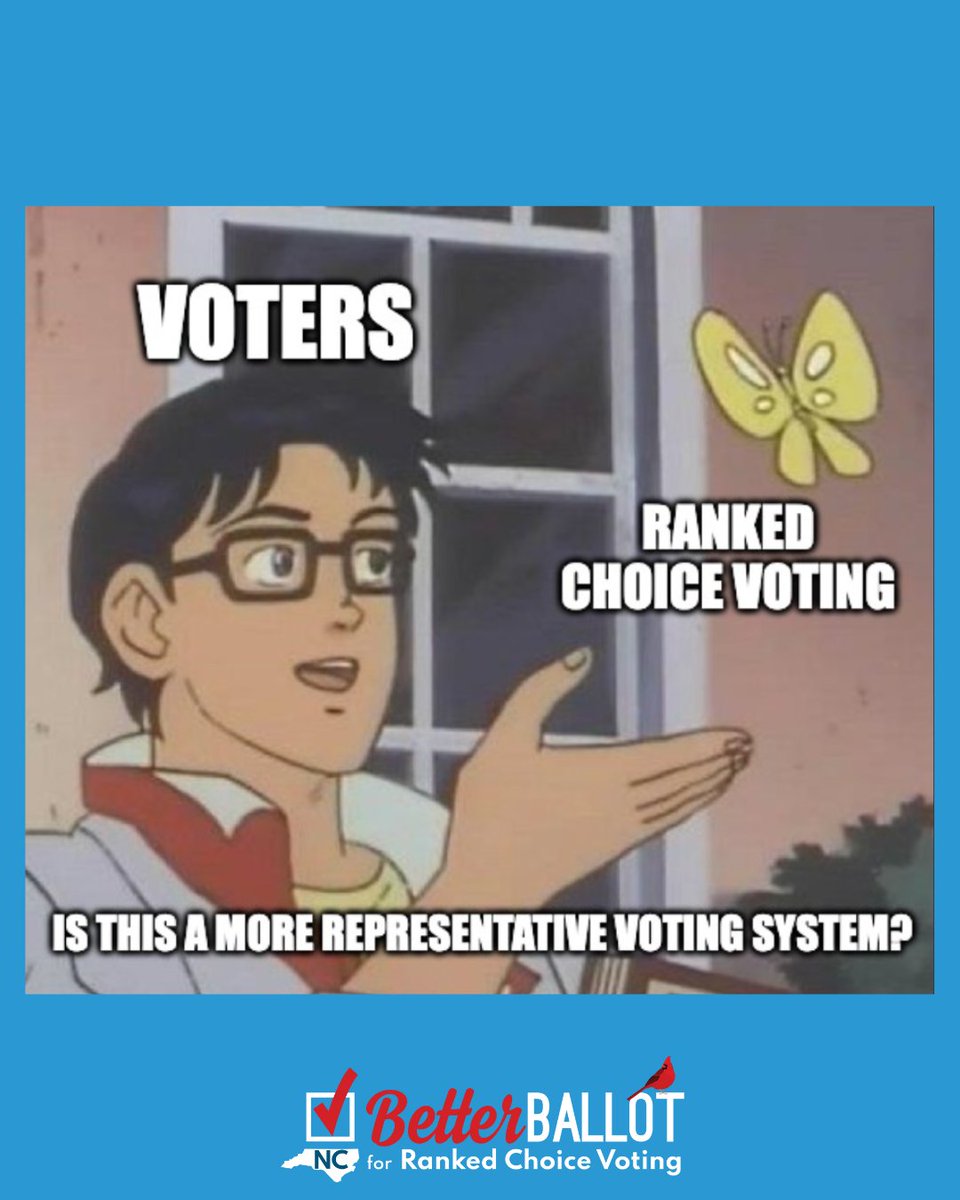 #RankedChoiceVoting gives voters more choice and more voice!
