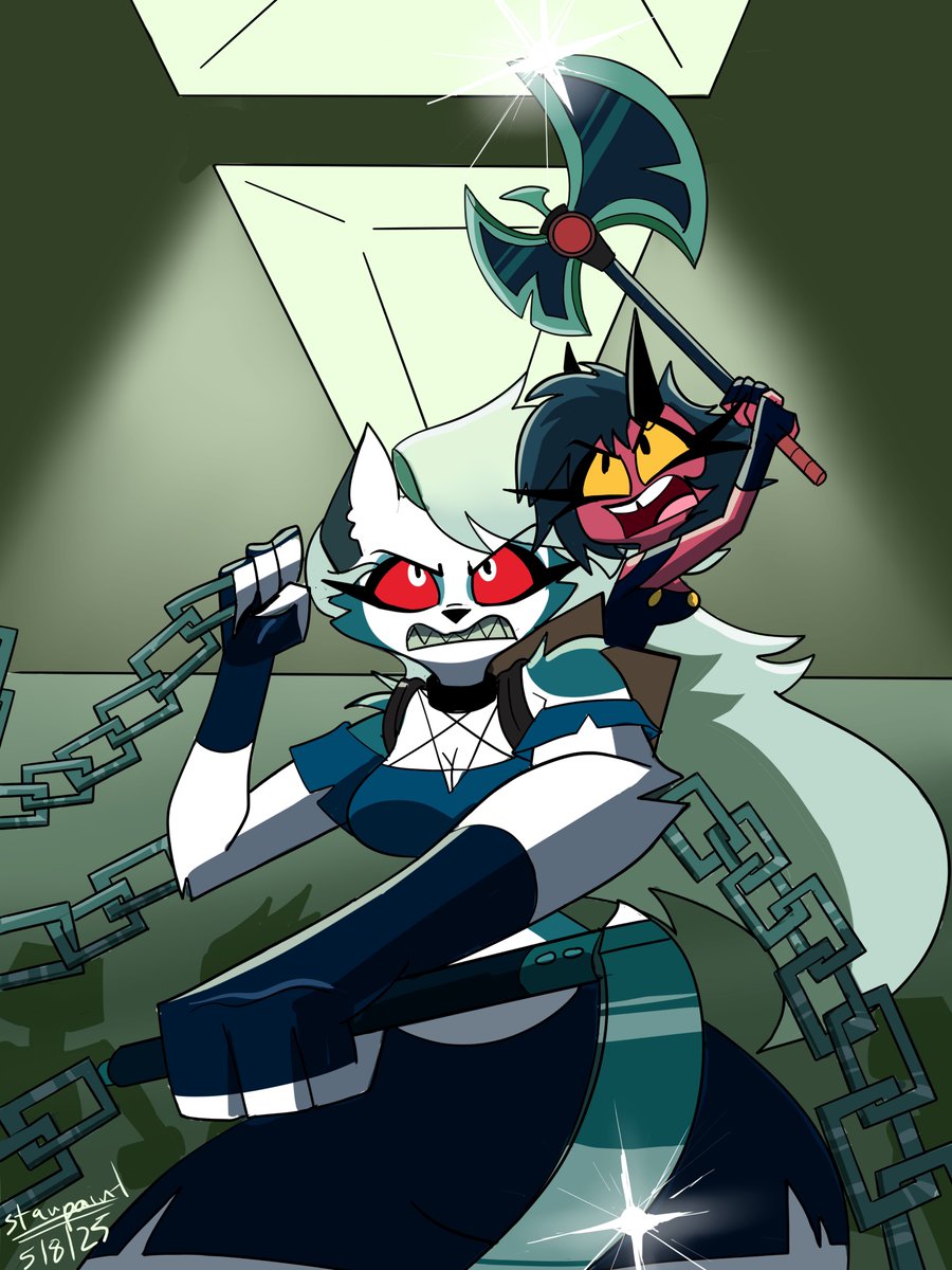 StarPaint93's tweet image. Here&apos;s a drawing I&apos;ve done a little while back but never uploaded. Definitely inspired from the &quot;Truthseekers&quot; episode. We need more Loona and Millie team up action!