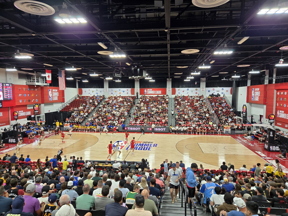 Horner's courts are back in action at NBA Summer League! Check out these shots from the Cox Pavilion and Thomas &amp; Mack Center. Horner Sports Flooring has proudly supplied the official Summer League courts since 2013.
#summerleague #nba #basketball