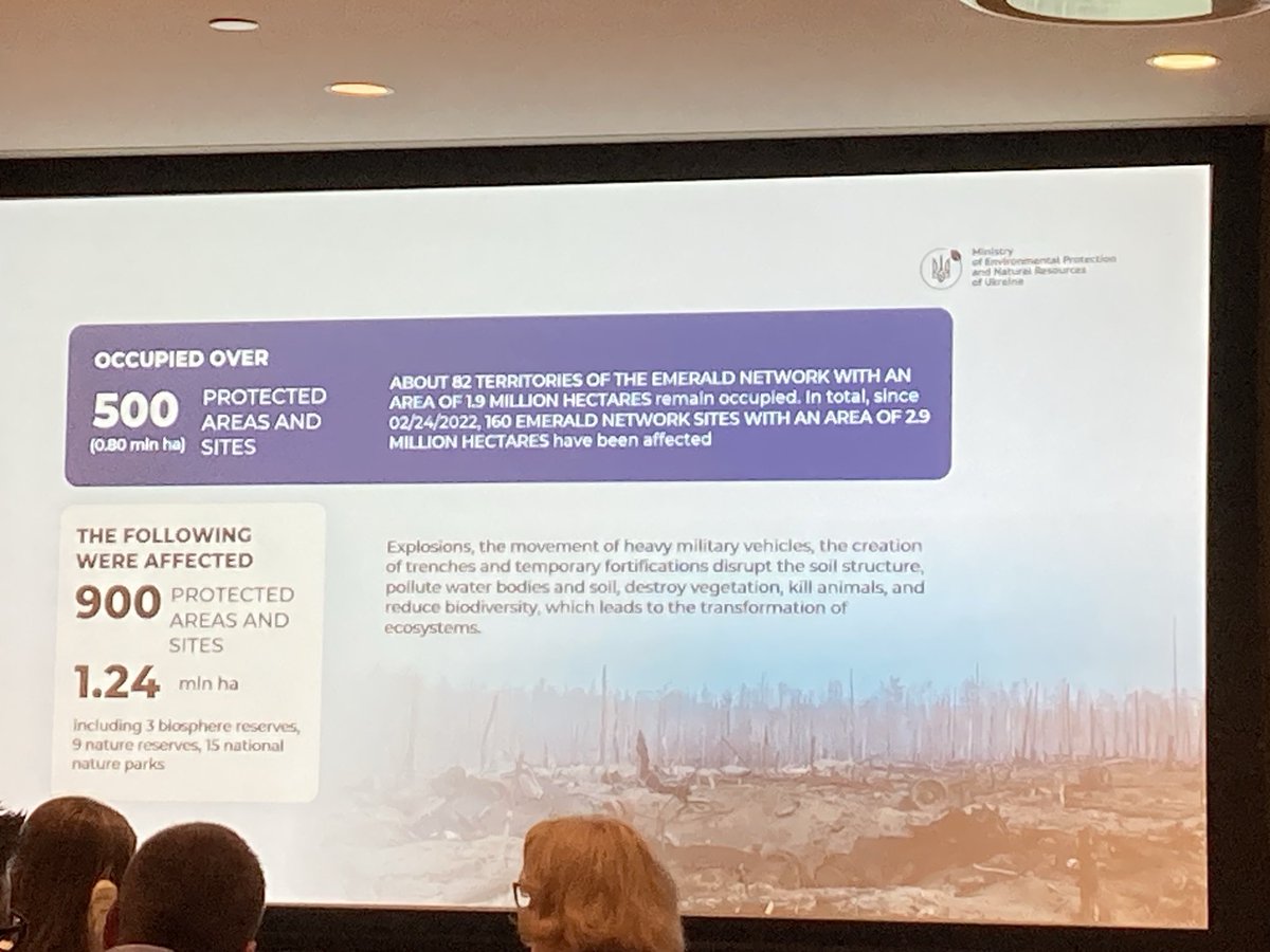 Wars impose horrendous consequences  to the environment. Thank you Ukraine for organising an event on ”Joint efforts to mitigate negative impact of armed conflicts”. #HLPF #2030Agenda #ulkoministerio