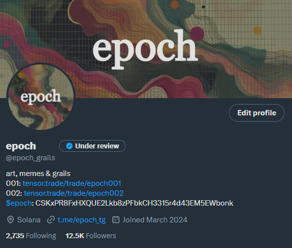epoch_grails's tweet image. Just had a call with a renowned brand designer.
Here’s our new look: