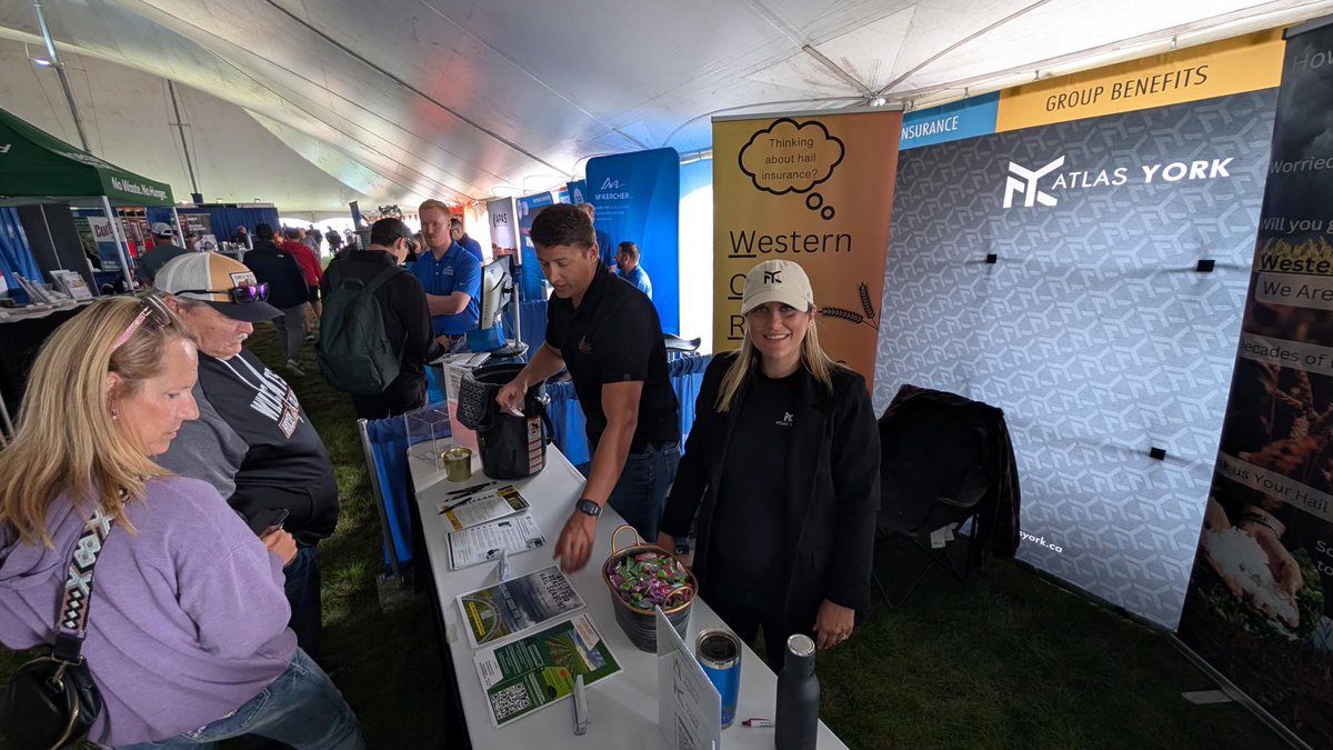 Atlas_York's tweet photo. Such a great morning at Ag in Motion! Stop by our Atlas York Insurance booth - we are in the FCC pavilion! AG93 (hey that rhymes!) 

#atlasyork #aim2025 #AIM25 https://t.co/MWGYOv8Lqd