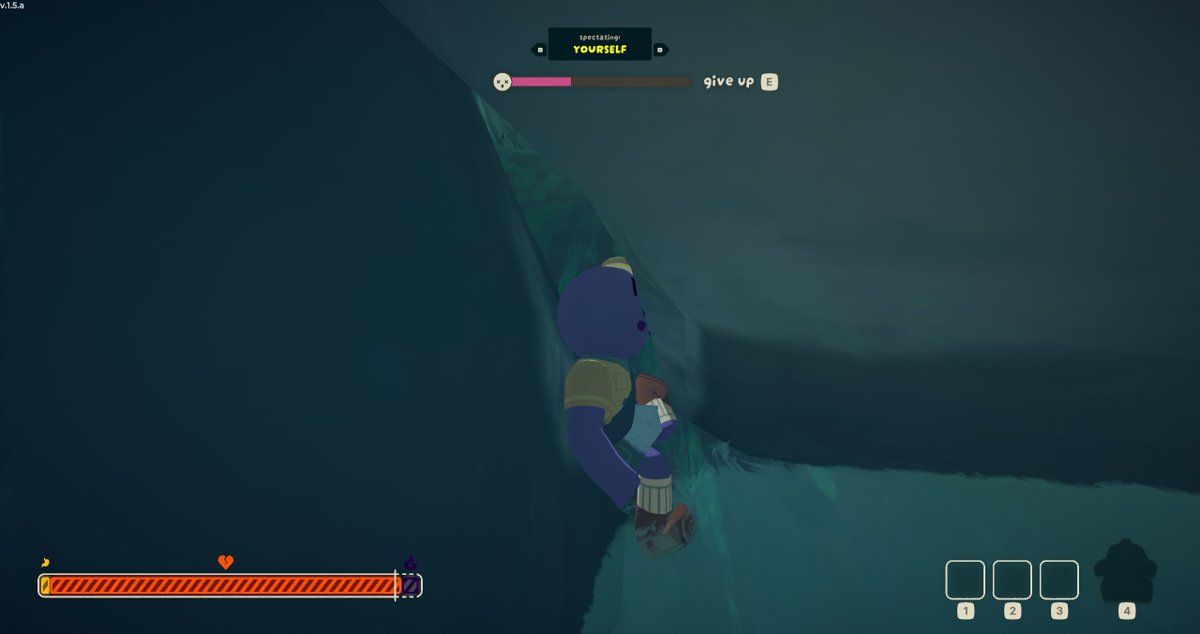 How my first playthrough of PEAK went the other week, lmaooooo 

#NiNoKunRie on #Twitch #PeakGame #coop