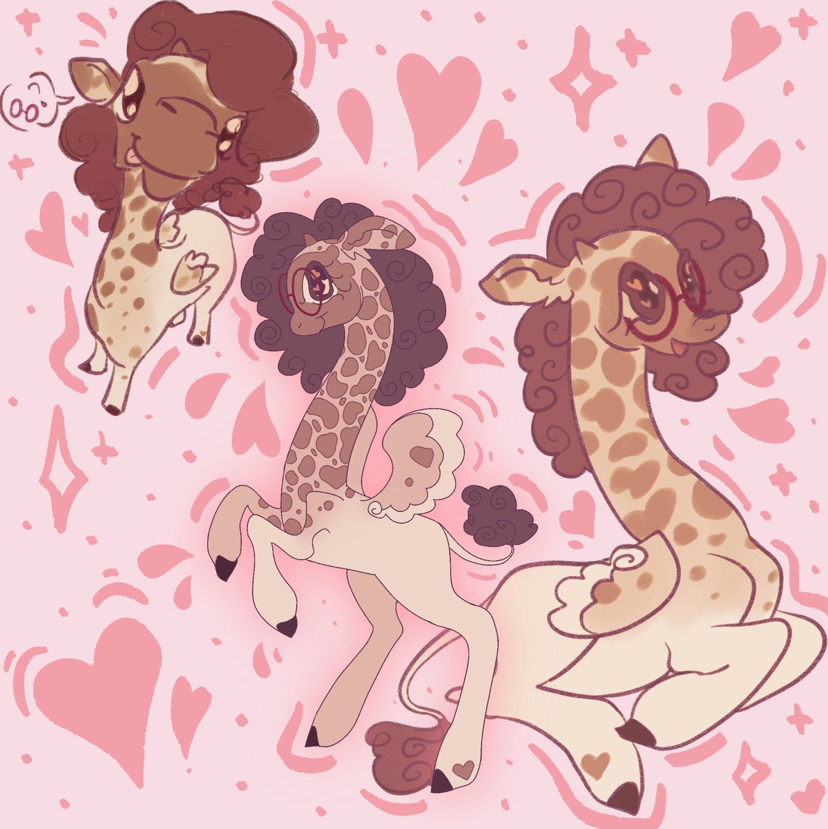 Piptapopp's tweet image. Just attacked the cutest mlp oc… belongs to Piggi on artfight !! #artfight2025