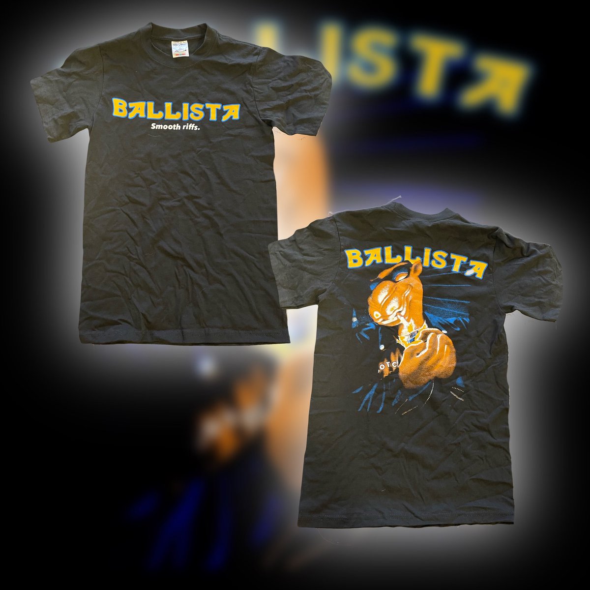 TOUR LEFTOVERS ARE UP NOW @ ballistacotc.bandcamp.com/merch