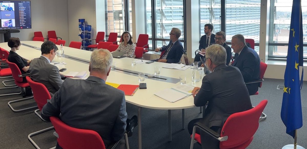 magnusbrunner's tweet image. Today, together with my colleague Jozef Sikela, we spoke with representatives of the Government of Senegal.
We discussed deepening our cooperation on a shared agenda:
✅ Creating decent jobs & prospects for youth
✅ Tackling human trafficking & irregular migration
✅…