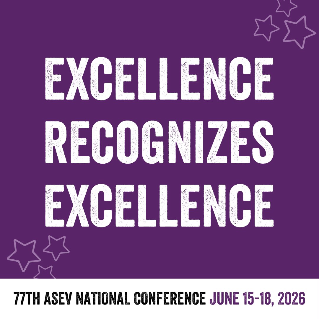 Nominate an outstanding professional for the ASEV Merit Award or Extension Distinction Award by August 1. Let’s honor those who elevate our industry through research, education and service! asev.org/awards