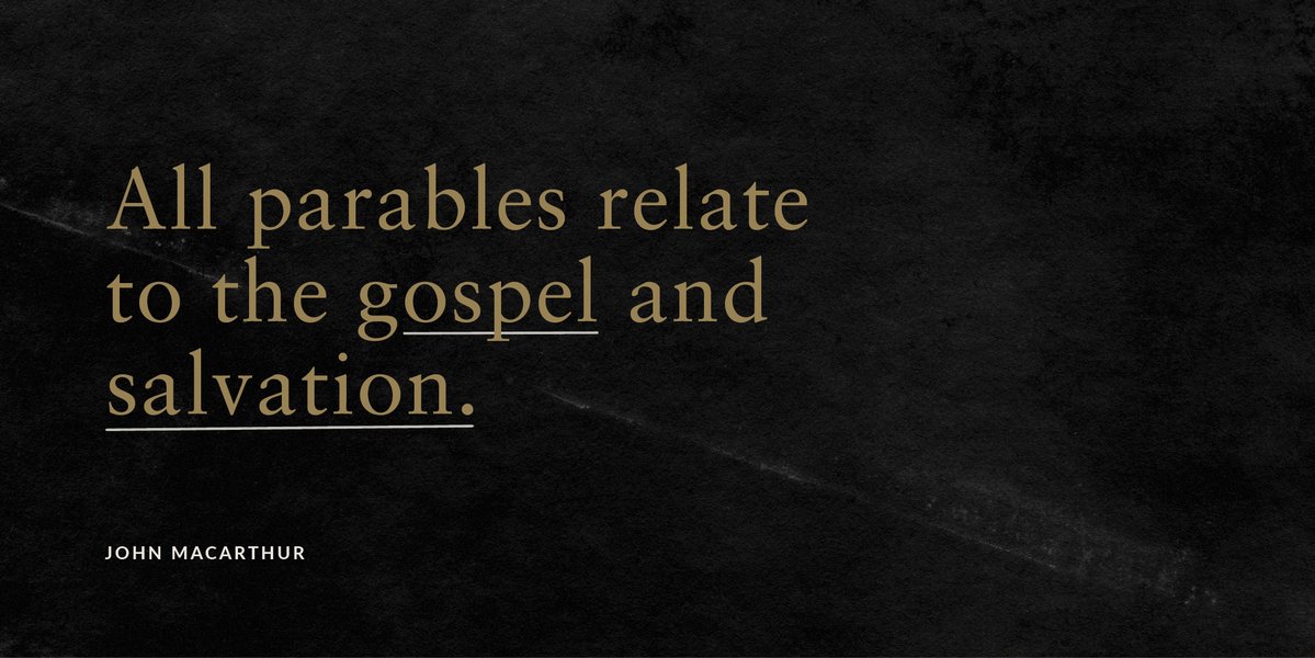 gracetoyou's tweet image. Parables illustrate spiritual truth when explained by the giver. In a sense, they have a primary role of judgment. They hide truth in riddles. This is why Jesus taught in parables – judgment on those who rejected His clear teaching.
Today's broadcast: linktr.ee/gracetoyou