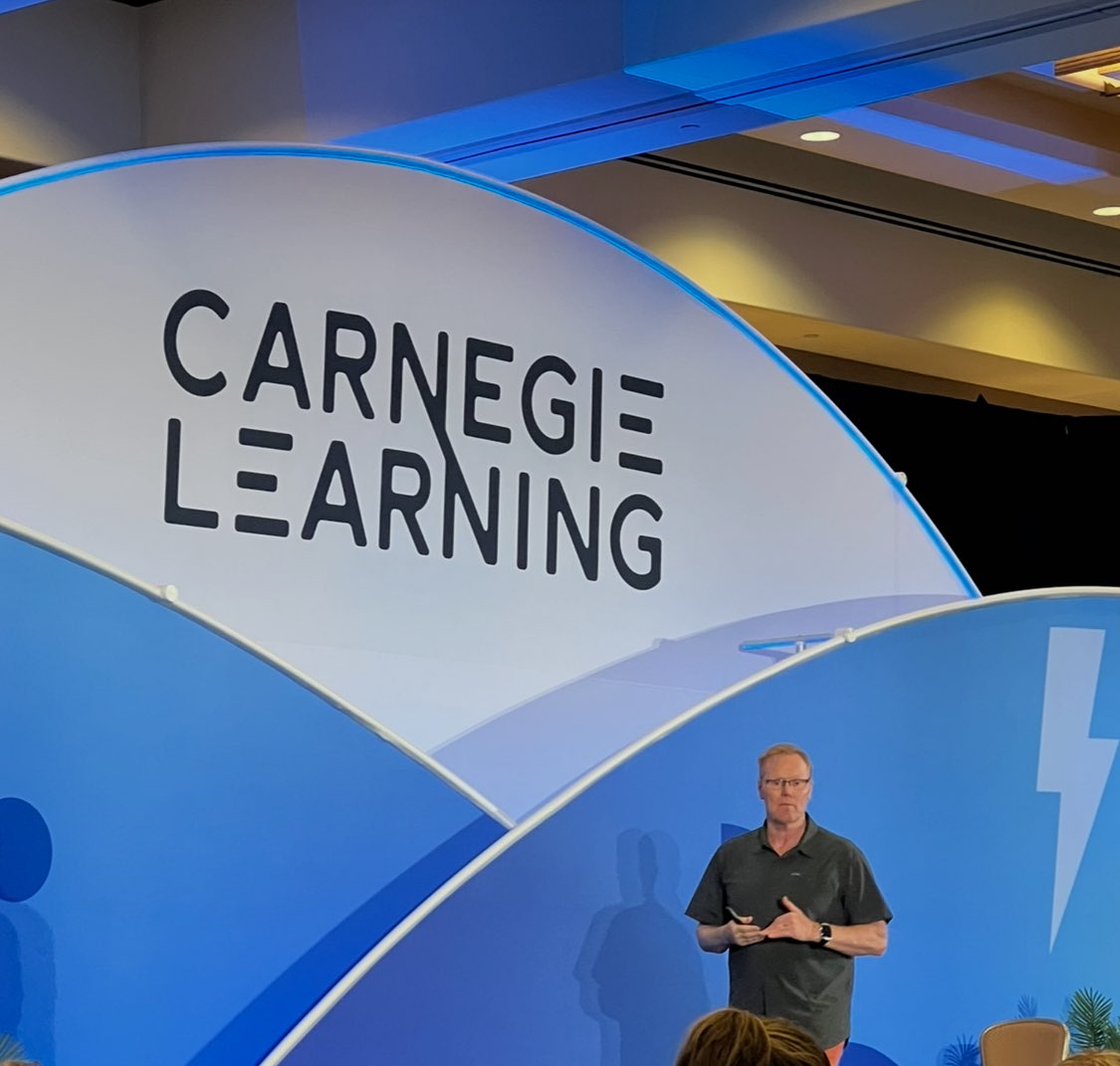 CoachmanchFB's tweet image. It was great to hear Peter Liljedahl @BTCthinks talk about getting the students out of the maze! @carnegielearn #LongLiveMath #TNI2025