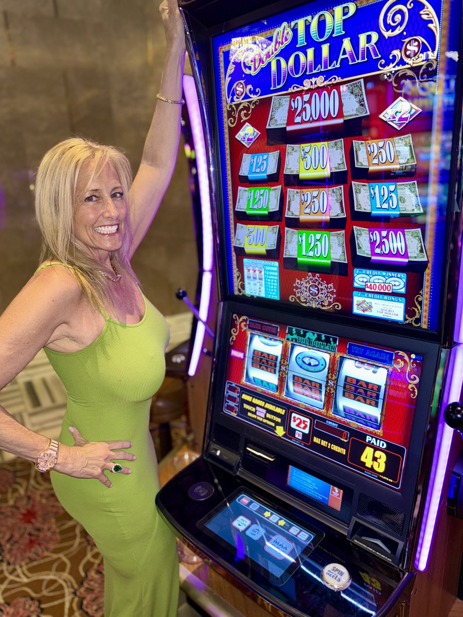 GoddessOfSlots1's tweet photo. Just me, a classic Top Dollar machine, and a dress thatβs giving all the jackpot energy ππ΅
#GoddessofSlots #slotscommunity #vegascasino #slotchannel #slotsfun #slotmachinejackpot #casinolife #lasvegasslots #slotsdaily #casinostreamer https://t.co/uT7uVMqx6Z