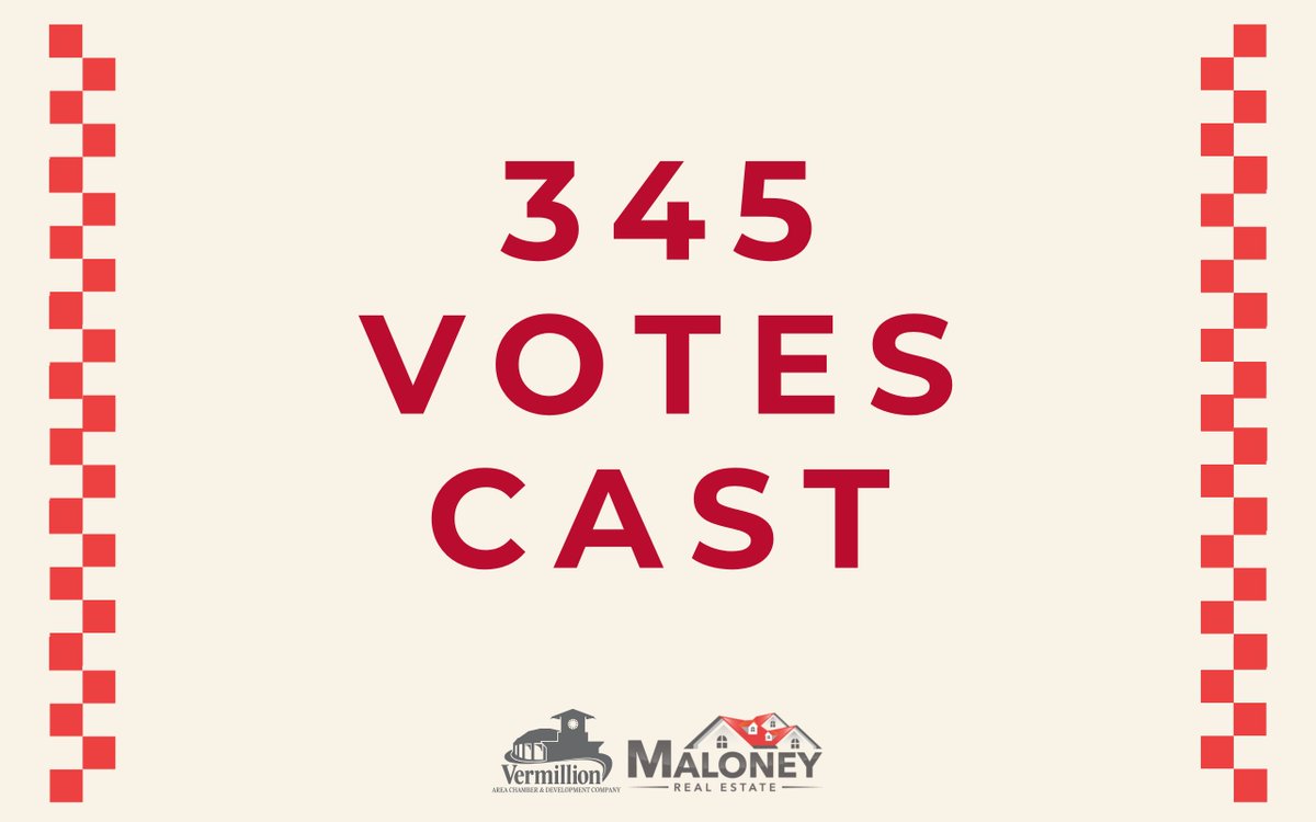 Another week of the Vermillion Burger Battle is complete, and we're up to 345 votes cast!