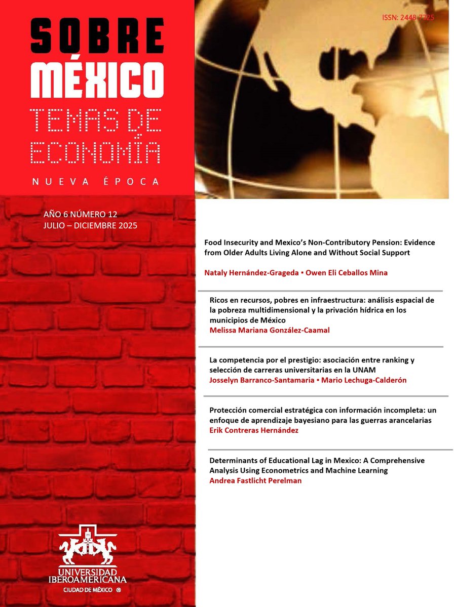ColmecasA's tweet image. #Recomendación
Conoce "La competencia por el prestigio: Asociación entre ranking y selección de carreras universitarias en la UNAM", #artículo en coautoría de la Mtra. Josselyn Barranco y del Mtro. Mario Lechuga, #Colmecasalumni del @CEEColmex.
doi.org/10.48102/rsm.v…