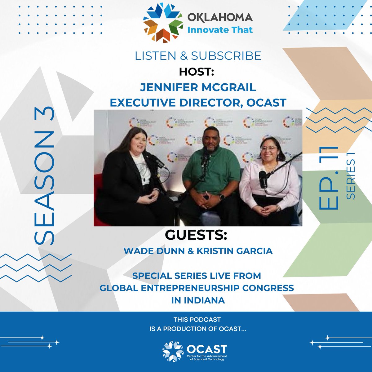 Innovate That – Special Edition: Series 1 of 4
🎧 Recorded at the Global Entrepreneurship Congress in Indiana

 ⏩ Watch the full conversation: loom.ly/KrRMPM4
🎧 Listen to the podcast here: loom.ly/3IyHiKY