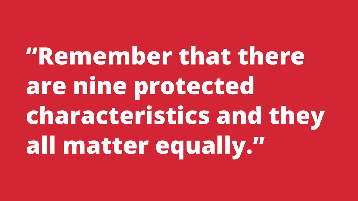 AllianceLGB's tweet image. Lesbians, gay men and bisexuals cared deeply about fairness. 94% said that every protected characteristic mattered and ALL staff should benefit from equal treatment at work. Read our report, Compelled Conformity, here.
lgbbusinessforum.org/compelled-conf…