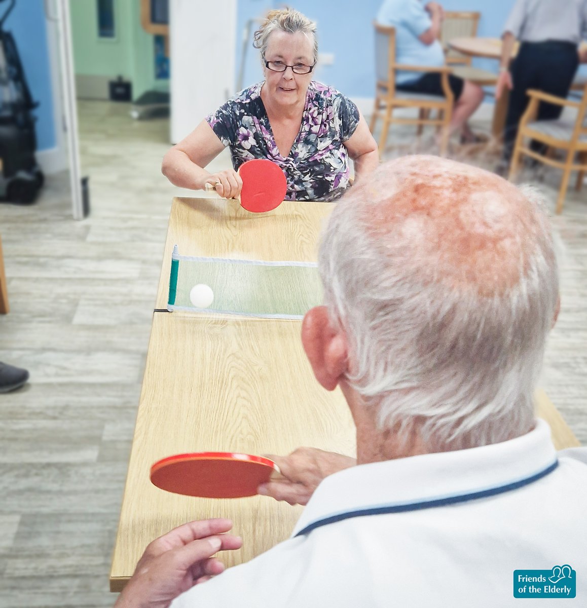 Always having fun, thanks to the engaging and personalised activities at Woking Day Care 🥰🏓

Find out more about our Woking Day Care service here: ow.ly/zbIk50WpZgu #Woking #DementiaCare #olderpeople #Surrey