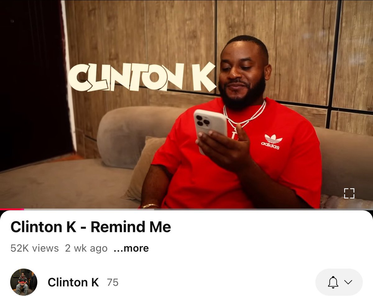 Over 52k views in YouTube already 

First ten people to comment on YouTube 
youtu.be/BEZV61cggXM?si…

Share proof