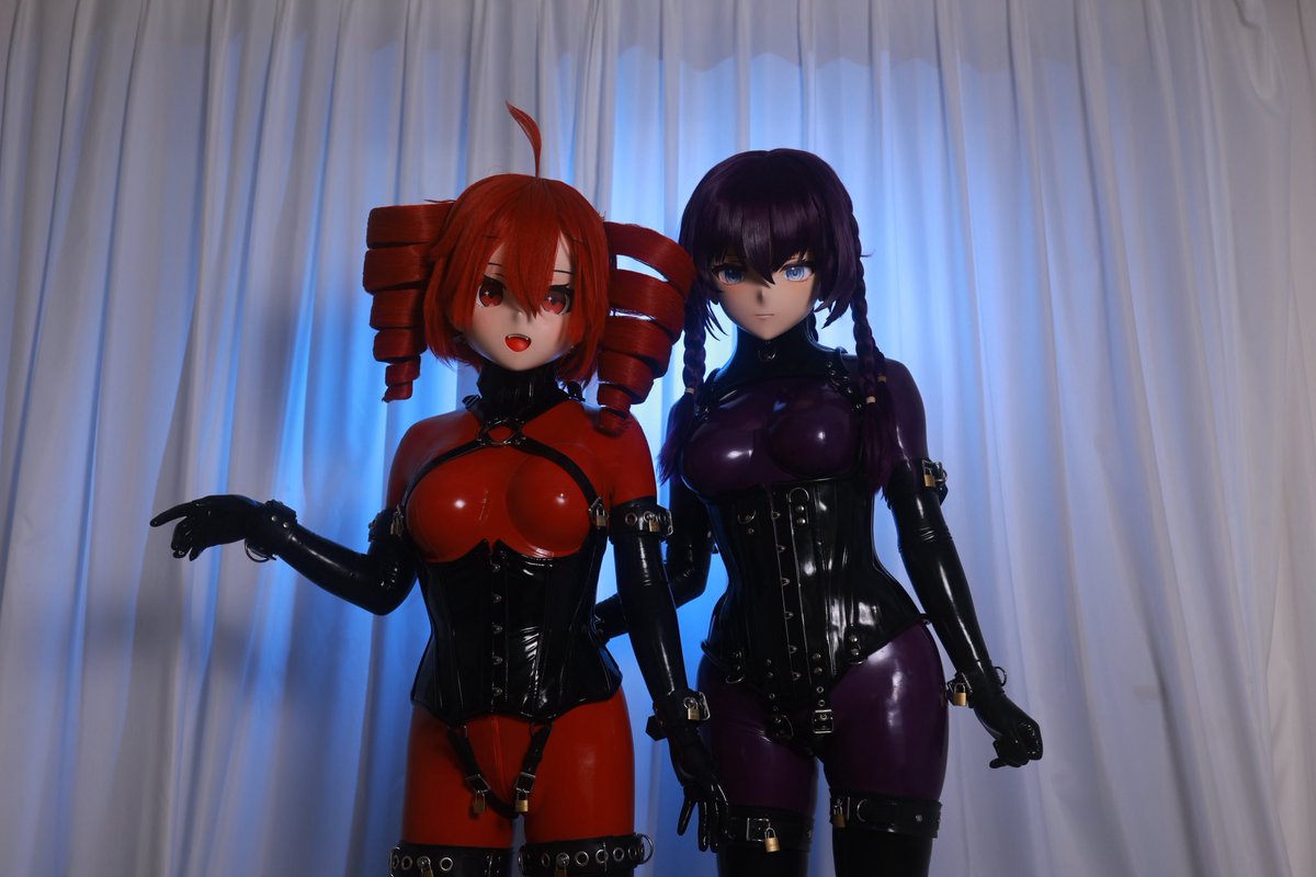 ❤️和💜

cn：<a href="/lingsanhezi1111/">凌山鹤鹤子</a> <a href="/booqa_Gt/">Gt</a> 
#kigurumi