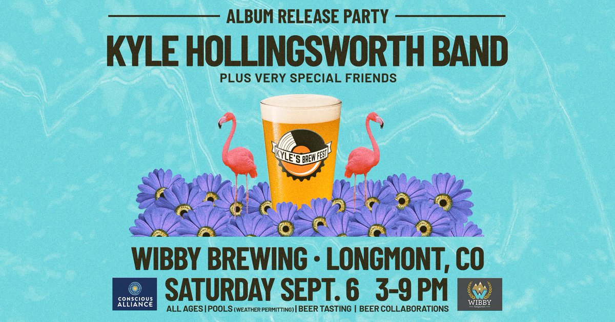 KyleOnKeys's tweet image. Kyle's Brew Fest is back and I’m bringing my friend Jennifer Hartswick to join KHB! This year's Fest comes with a brand new album. Come on out to @WibbyBrewing in Longmont, CO, on 9/6 for a night of great music, delicious beer, and fun for the whole family kylehollingsworth.com/tour-dates