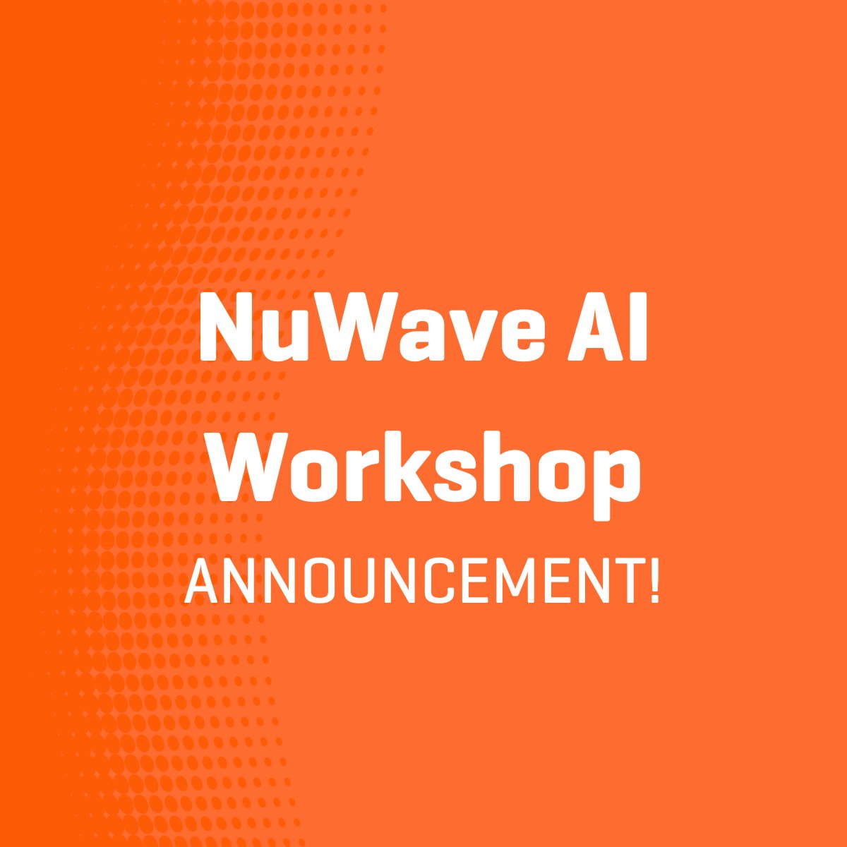 NuWave’s summer AI Workshops kick off in Kalamazoo and Grand Rapids! We are excited to share our knowledge from this event!

#AIInnovation #NuWaveEvents