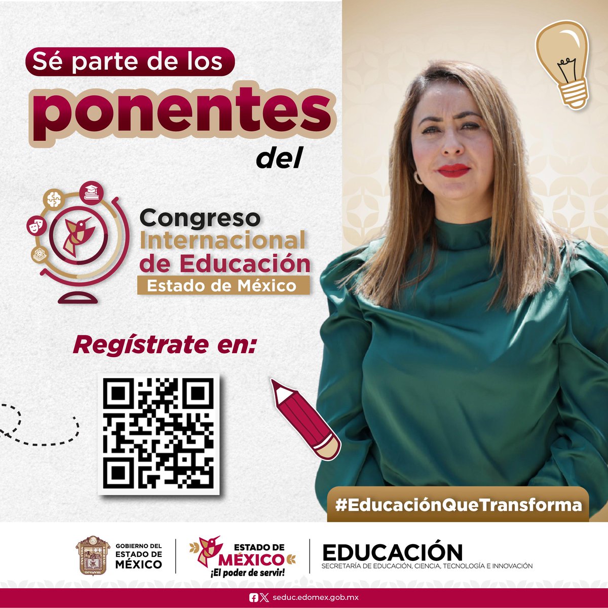 plantelzina23's tweet image. 📚 ¡Únete al Congreso Internacional de Educación!
Un espacio para compartir ideas, prácticas y reflexiones que enriquecen la enseñanza en el #EdoMéx.
🧠 Regístrate: isceem.com/congreso
#EducaciónTransformadora #ISCEEM #Congreso2025