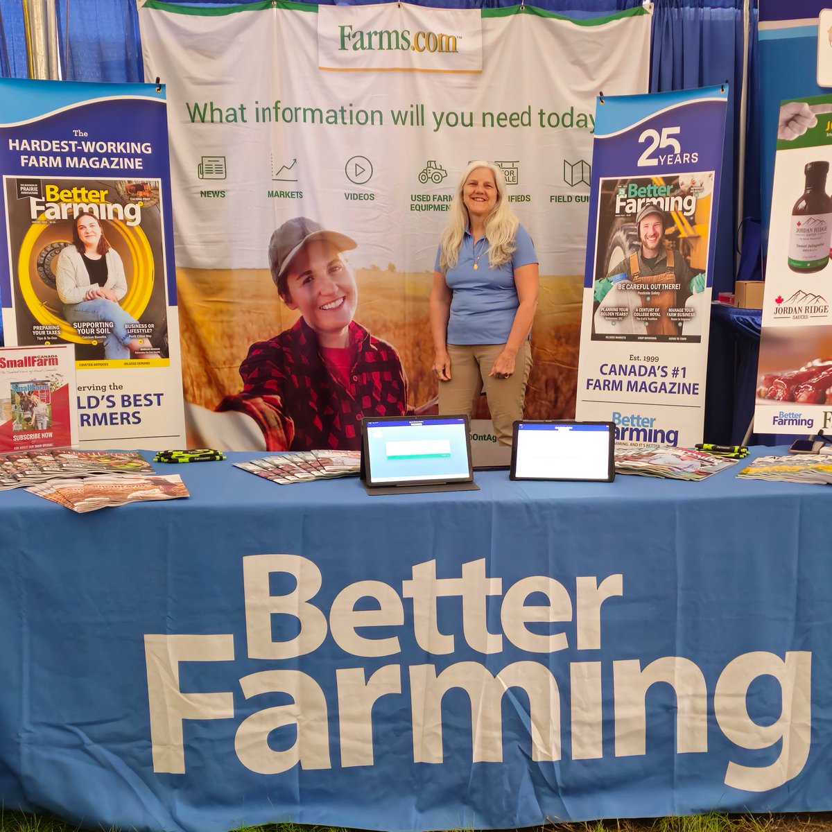 We're live at #AIM25, and we can't wait to see you!

Come by the Better Farming booth (AG41) today to say hello and enter to win a Jordan Ridge gift basket. 

We'd love to hear your feedback and story ideas!